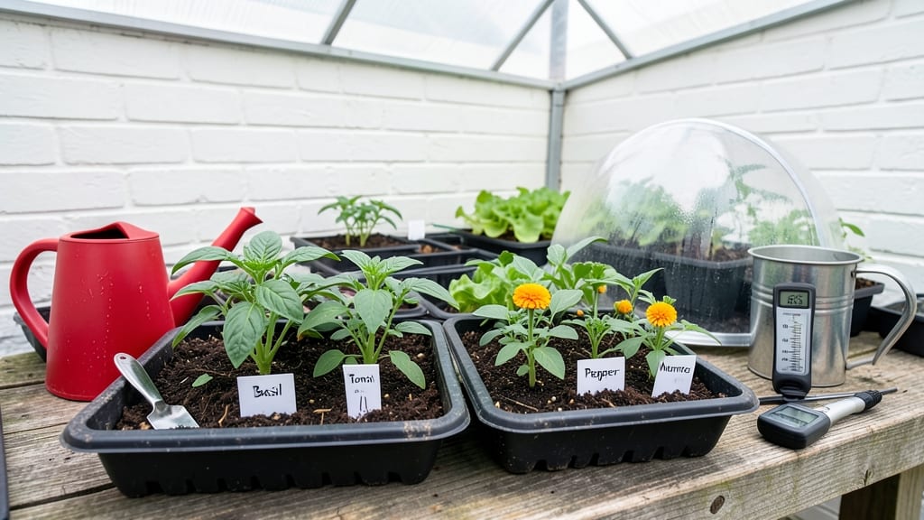 Greenhouse Seed Trays Recipe: Lightweight Loam Mix for Faster Germination