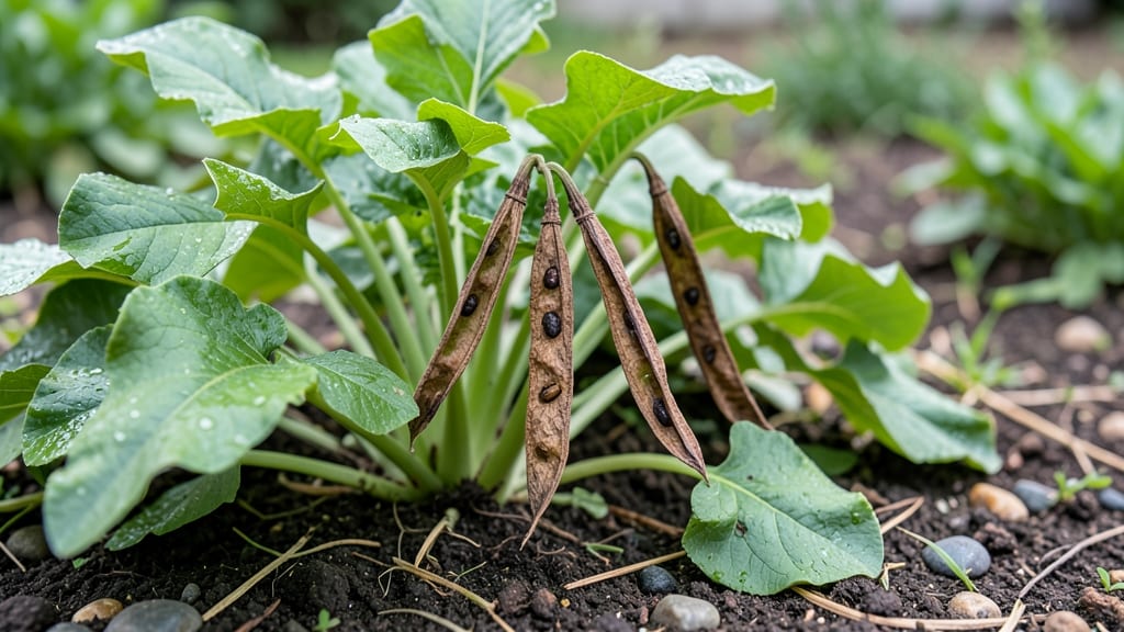Radish Plant Seed Pods: Dry and Store for Next Year’s Bold Harvest