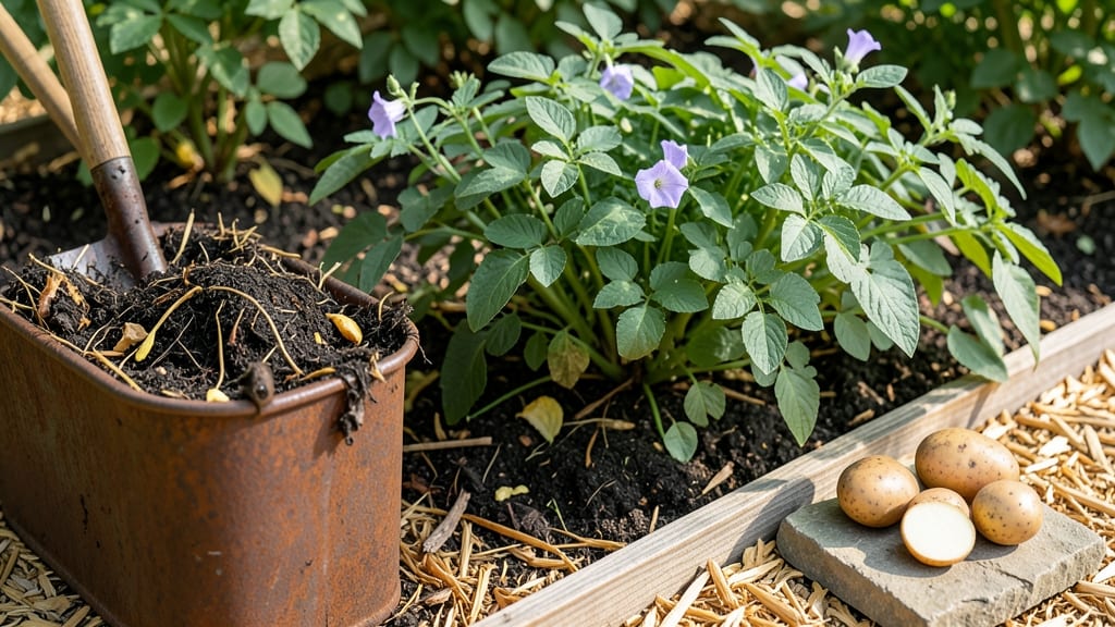 Compost for Seed Potatoes: Twist-Free Harvesting for Viable Sprouts