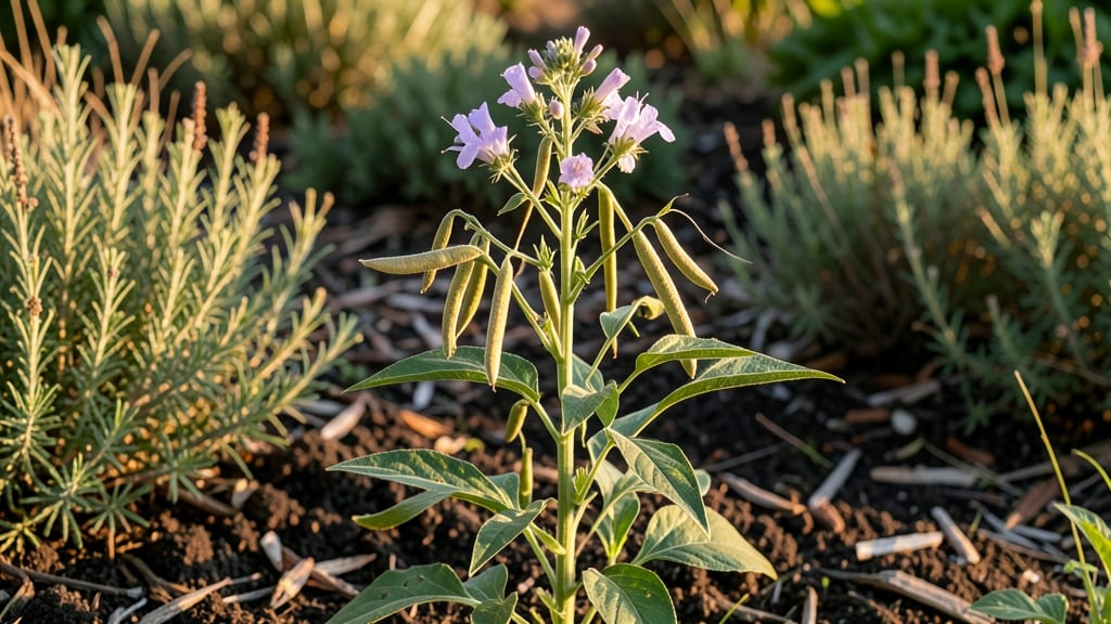 Sesame Seed Plant Growing: From Seed to Pod in 60 Days