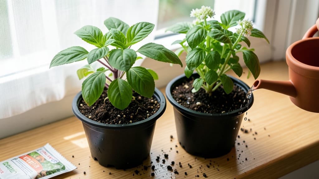 How to Grow Basil from Seed in a Pot: Sunny Windowsill Harvest in 3 Weeks