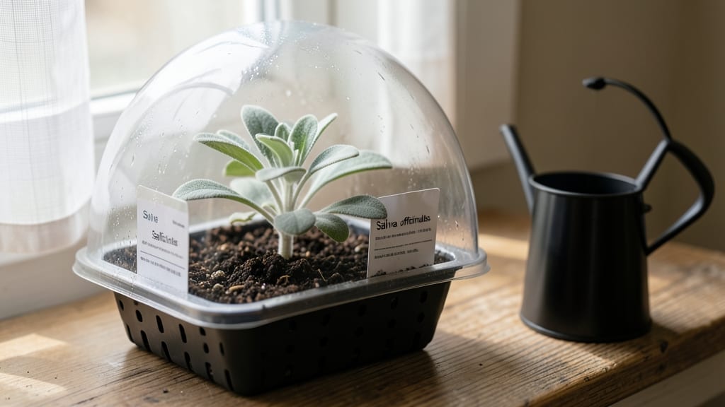 Sage Seed Germination: Twist-Free Viability Test Before Drying