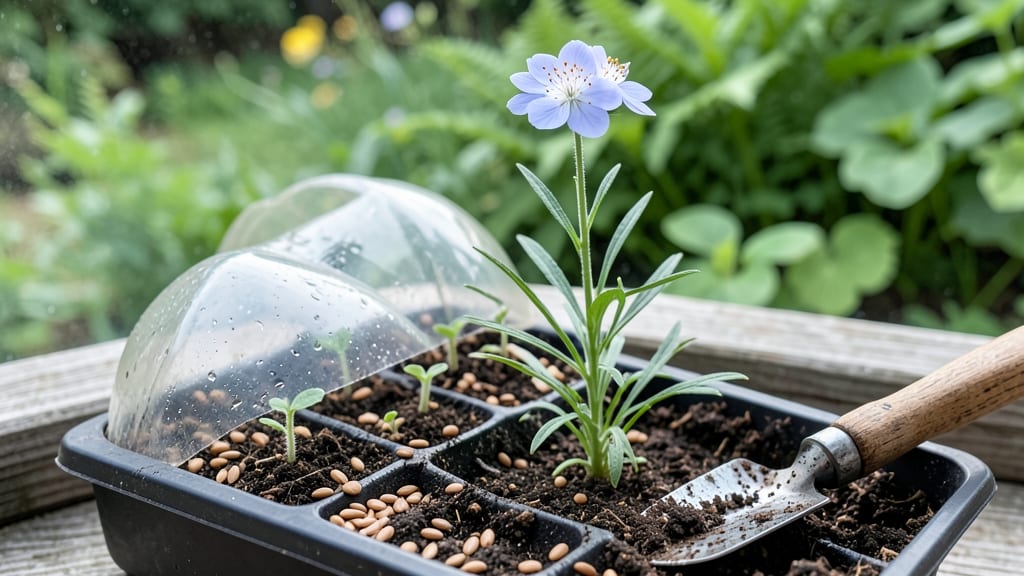 Flax Seed Planting: Cold-Stratofied Seeds for Faster Germination