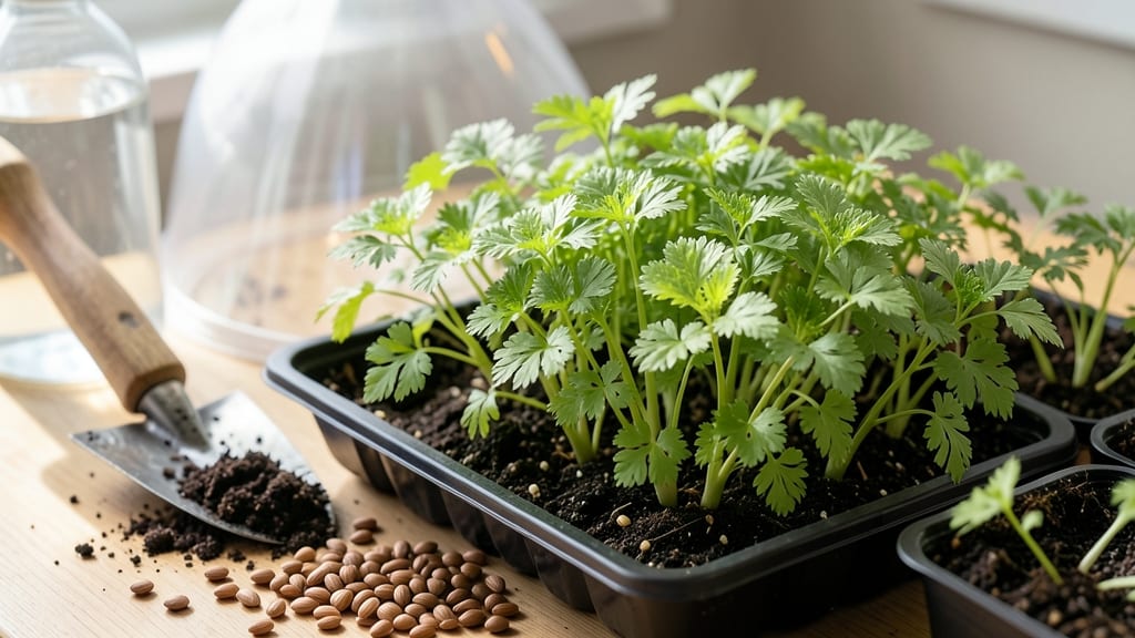 Celery Seed Germination: Twist-Tested Viability Before Drying for Next Year’s Harvest