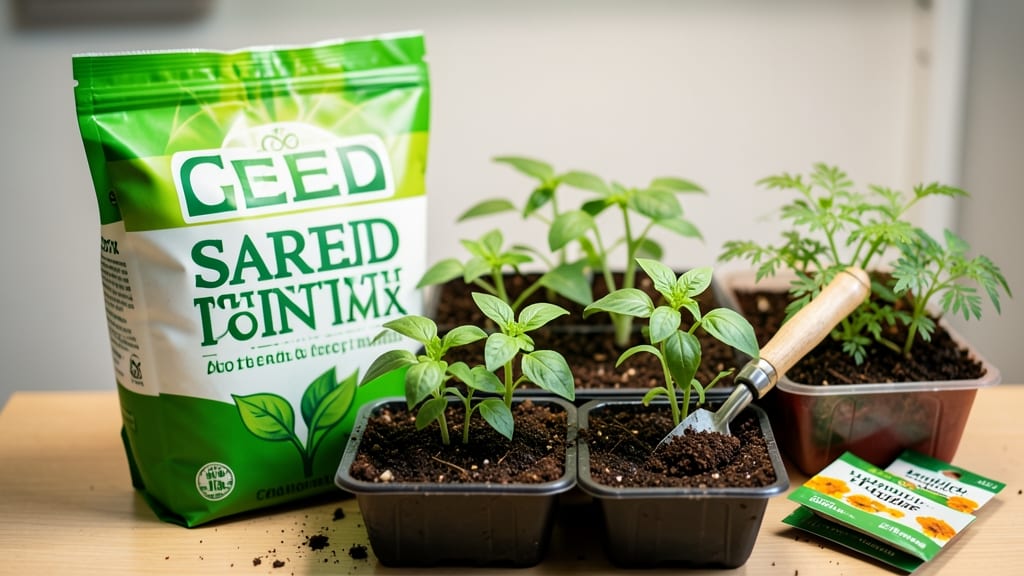 Miracle Grow Seed Starting Potting Mix: Lightweight Loam for Fast Germination and Strong Starts