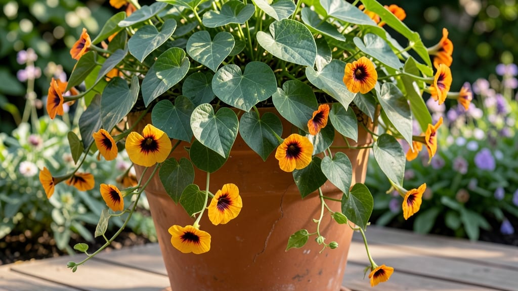 Black Eyed Susan Vine Seed Pods: Germination-Ready Seeds in 30 Days