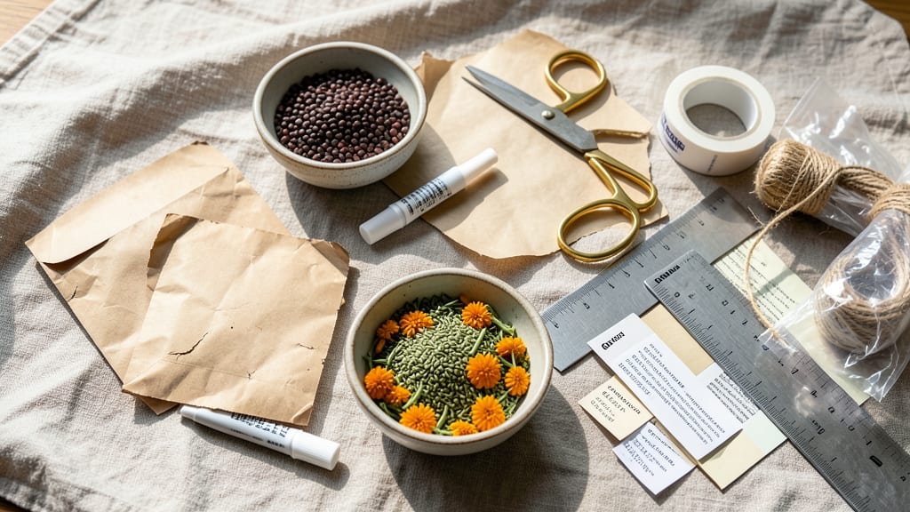 How to Make Seed Packets: Dry, Label, and Store for Next Year’s Garden
