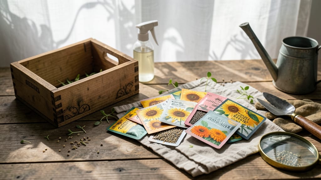 Pretty Seed Packets: Twist-Free Viability Test Before Storage