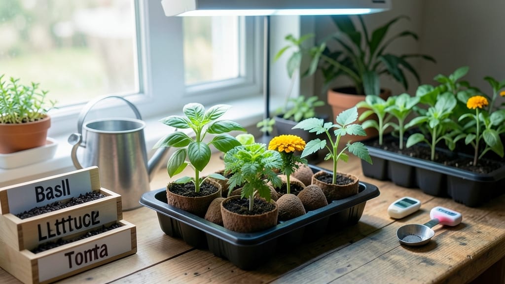 Jiffy Seed Starting: Cold-Stratified Blooms in 6 Weeks