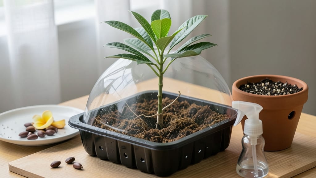 Plumeria Seed Propagation: Twist-Free Harvesting for Viable Year-Round Sprouts