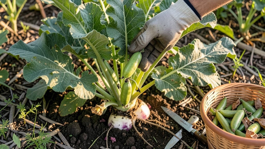 Turnip Seed Pods: Cold-Stressed Roots for Spring Germination Boost