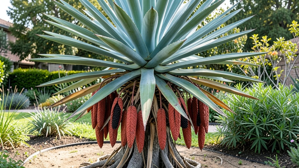 Red Yucca Plant Seed Pods: Twist-Release Technique for Viable Seeds