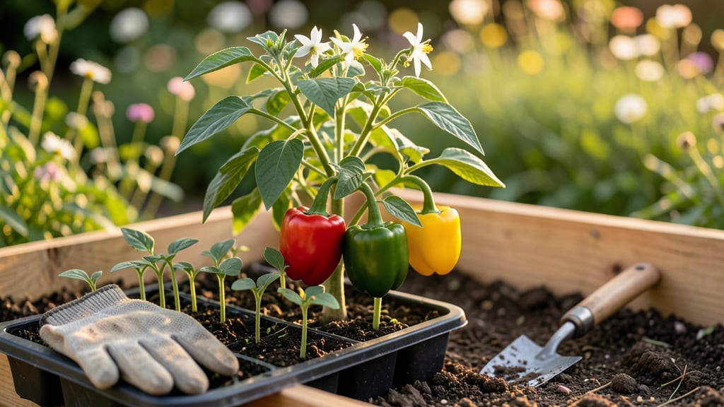Bell Pepper Seeds In Grow A Garden: Twist-Free Viability Check Before Harvesting