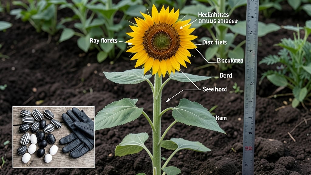 Sunflower Seed Identification Chart: Key Traits for Variety Recognition and Harvesting