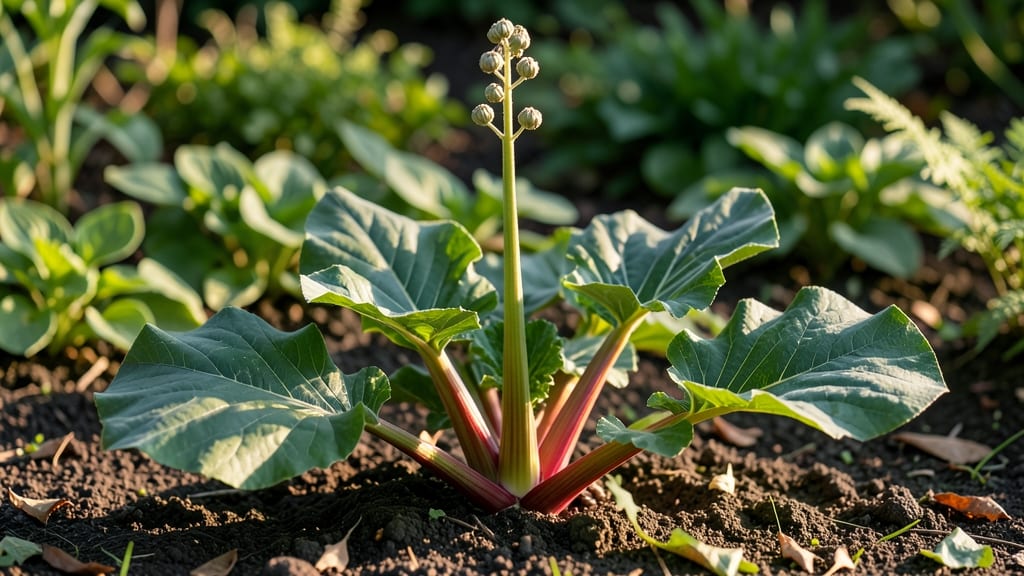 Rhubarb Plant Seed Pods: Twist-Free Harvesting for Viable Seeds Next Season