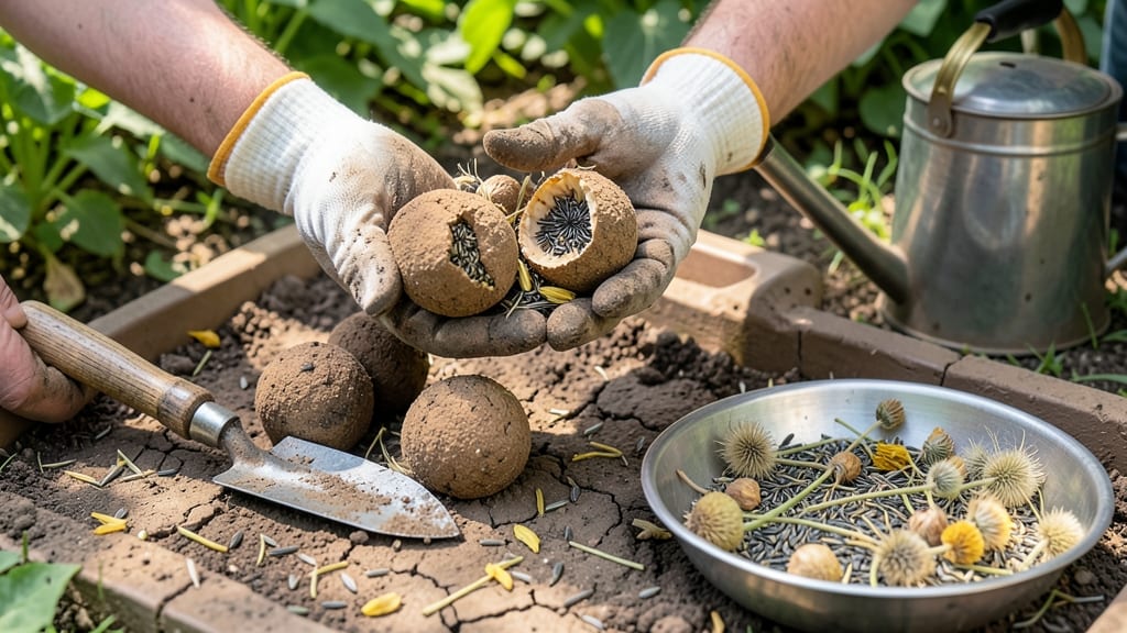 Paper Seed Bombs Recipe: Eco-Friendly Wildflower Lawn Launchers