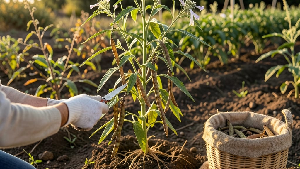 Sesame Seed Pod Growing Guide: Dry and Store for Next Year’s Fragrant Blooms