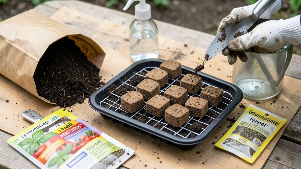 Seed Starting Mix for Soil Blocks: No-Waste, Root-Boosting Loam in Minutes