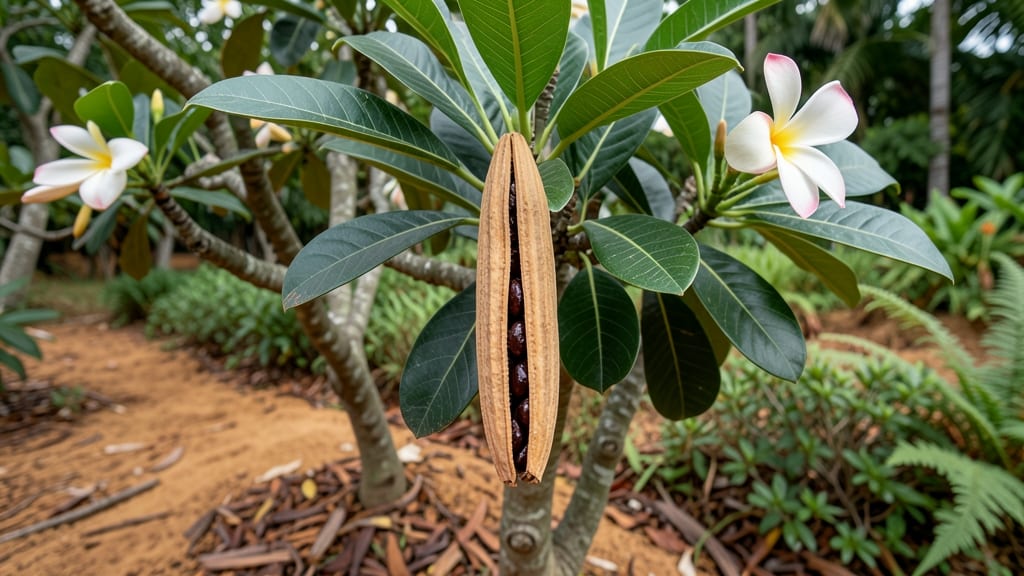 Plumeria Plant Seed Pod: Harvesting Green Pods for Maximum Germination Success