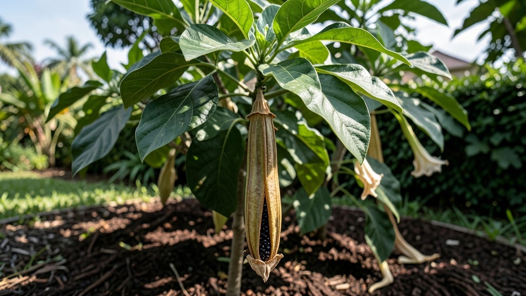 Angel Trumpet Seed Pod Growing Guide: Dry and Store for Next Year’s Fragrant Blooms