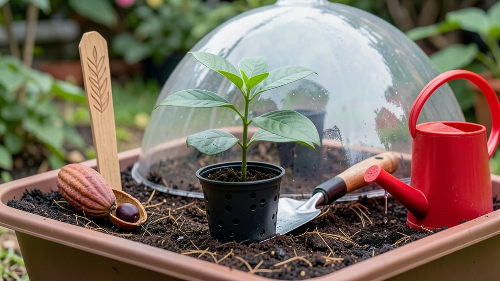 Cacao Seed Grow a Garden: From Pod to Sprout in 6 Simple Steps