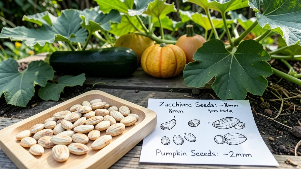 Squash Seed Identification: Twist Test and Species Visual Guide