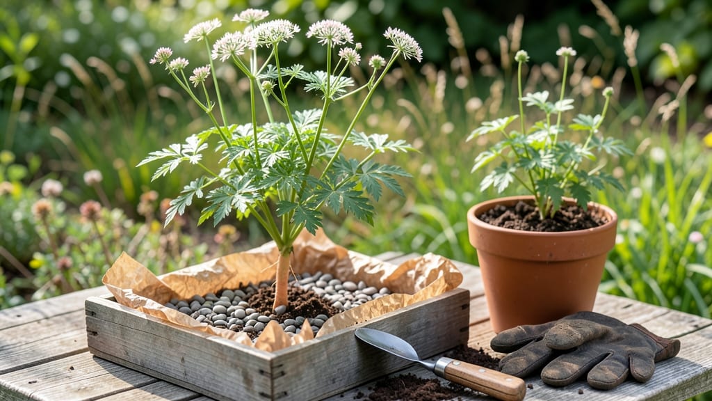 Wild Carrot Seed Grow a Garden: Twist-Free Harvesting for Next-Year’s Blooms