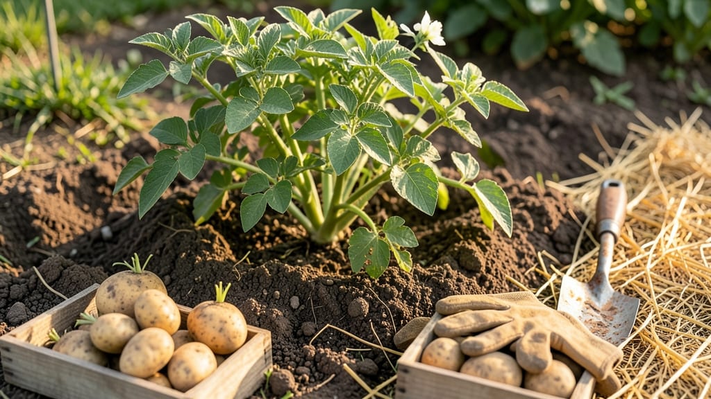Chitted Seed Potatoes: Twist-Free Harvesting for Next Year’s Flourishing Plants