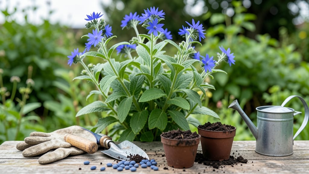 Blue Seed Garden Growing: Cold-Stratified Blooms in 6 Weeks