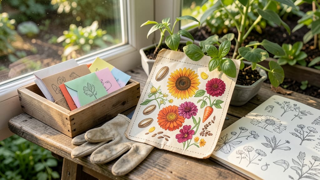 Seed Packet Art: Elevate Your Garden With Creative, Edible Designs