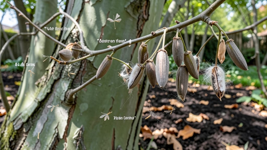 Poplar Tree Seed Pods: Natural Seed Extraction Without the Twist Struggle