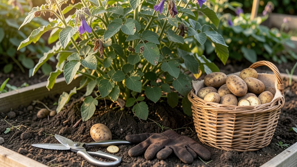 Cutting Seed Potatoes: Twist-Free Harvesting for Viable Tubers Next Year