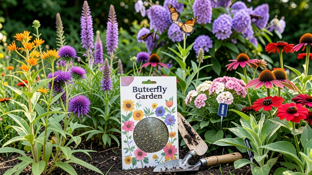 Butterfly Garden Seed Mix: Pollinator-Powered Blooms in Every Season