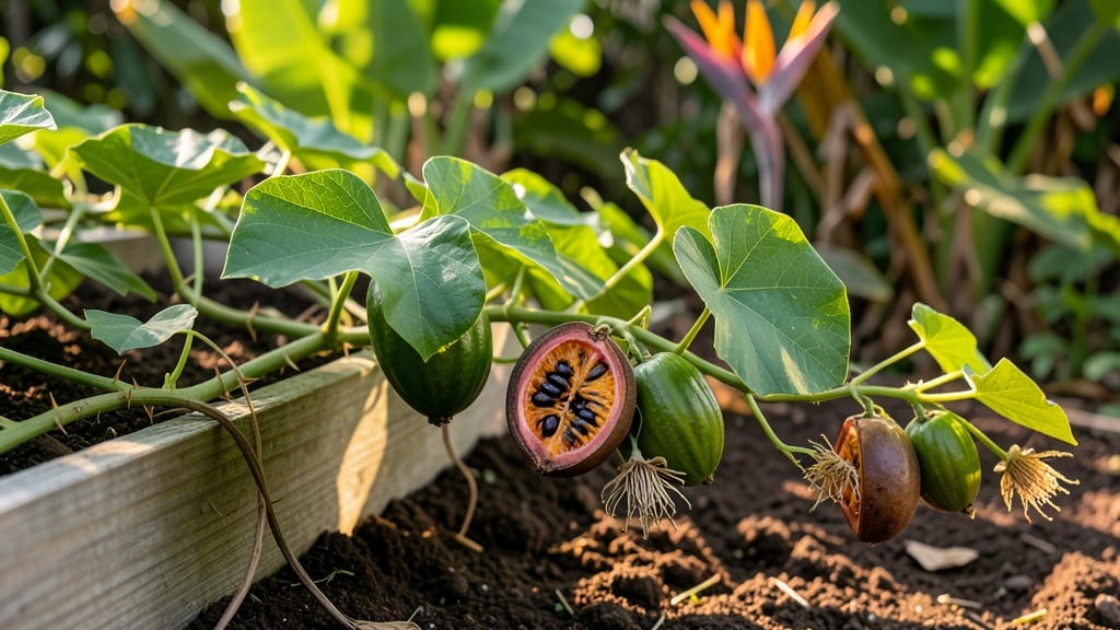Passionflower Seed Pods: Twist-Free Harvesting for Viable Sprouts Next Year