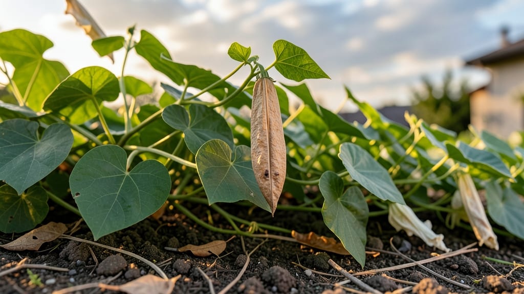 Moonflower Plant Seed Pod: Twist-Tested Viability Before Harvesting