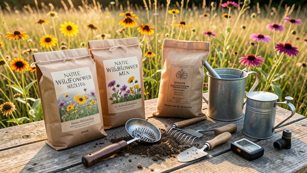 Wildflower Habitat Seed Mix Soil Improvement: Layered Loam for Pollinator Paradise Growth