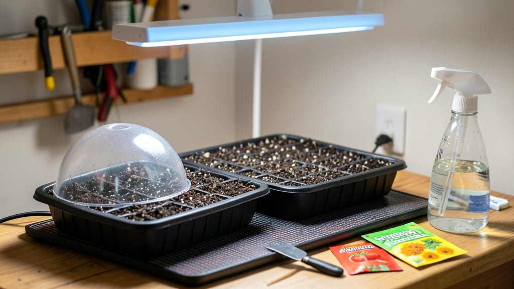 Burpee Seed Starting System: Cold-Start Germination Guaranteed